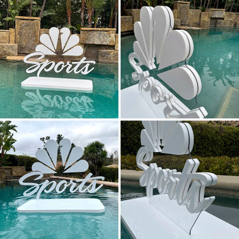 Custom Floating Letters for Pool | Large Floating Foam Letters | Custom Logo Sign | Custom Foam Logo | Custom Foam Signs | Large Foam Letters | Pool Party Decorations