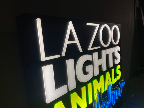 LED Sign | 3D Backlit Sign | 3D Logo Sign | Office Sign | Custom LED Sign | Custom Light Up Sign