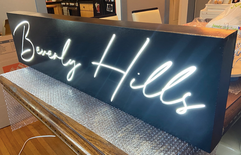 LED Sign | 3D Backlit Sign | 3D Logo Sign | Office Sign | Custom LED Sign | Custom Light Up Sign