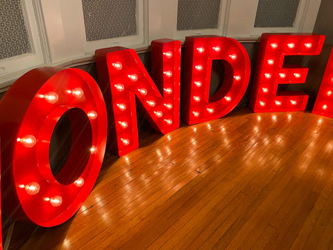 Custom Marquee Sign, Marquee Letters with Lights, Los Angeles Wall Art –  circlemakerstudio