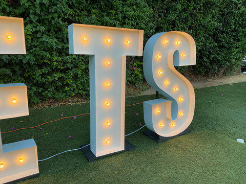 Marquee Letters Stand  Stacking Stand for Large Light Up Letters –  circlemakerstudio